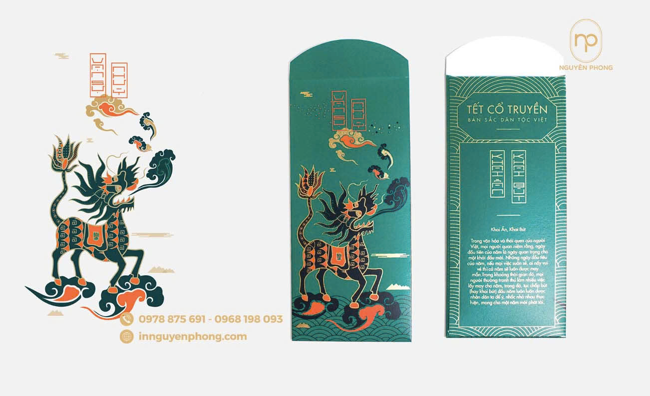 Dịch vụ in bao lì xì theo yêu cầu